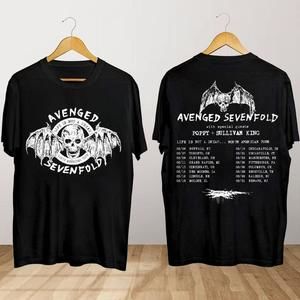 Avenged Sevenfold Life Is But A Dream Tour 2024 T Shirt 2 Sided